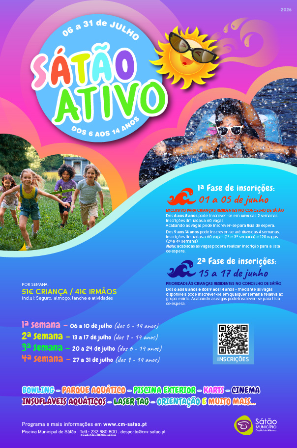 satao ativo_2026 cartaz do evento