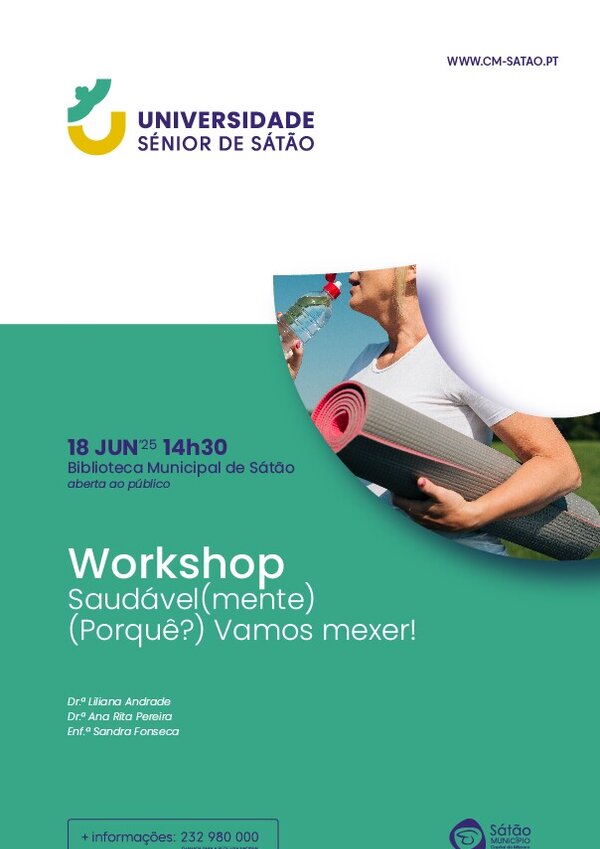 workshop universidade senior - mente saudavel