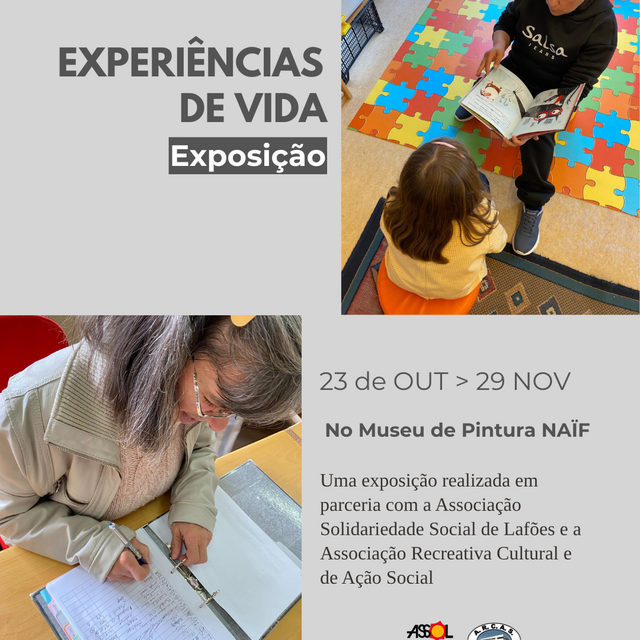Exposição Experiências de Vida