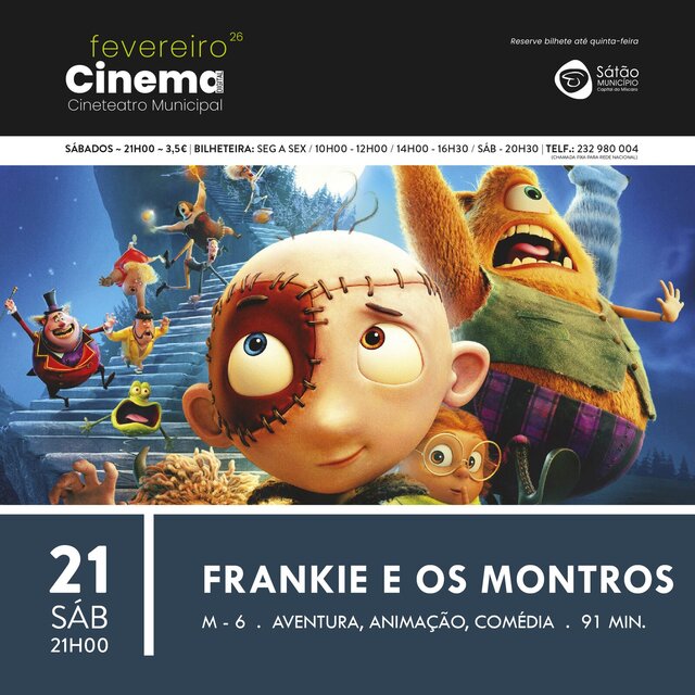 Exibi&ccedil;&atilde;o do Filme Frankie e os Monstros