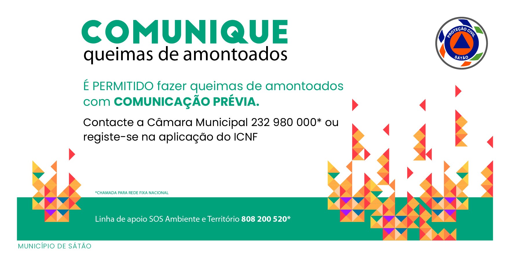 Comunique queimas e queimadas