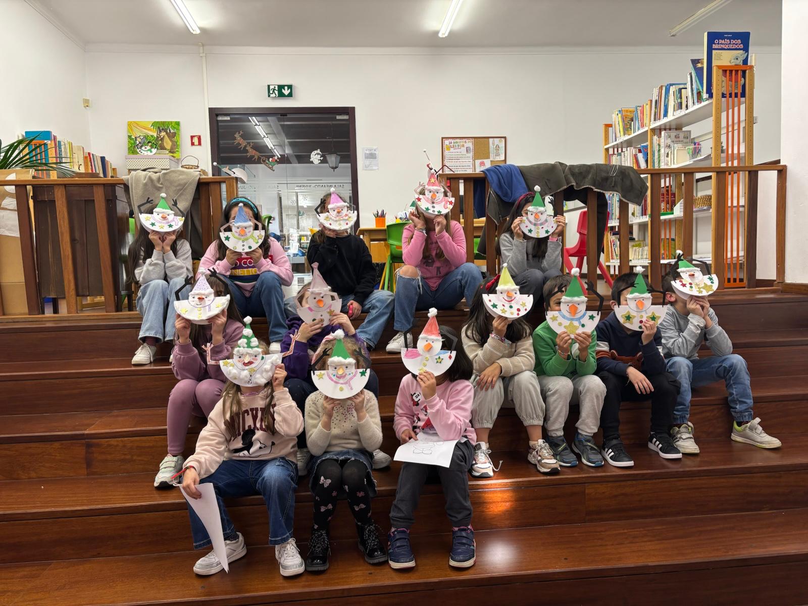 Atelier de Natal na Biblioteca Municipal de Sátão