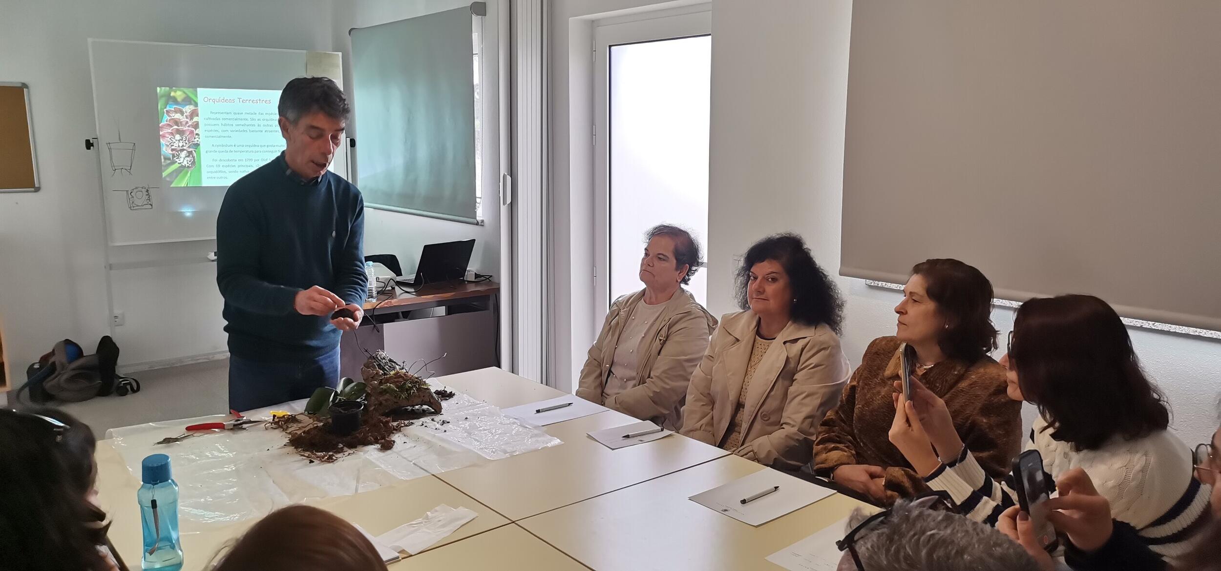 Oficina “O Mundo das Orquídeas” promovida pelo Município de Sátão