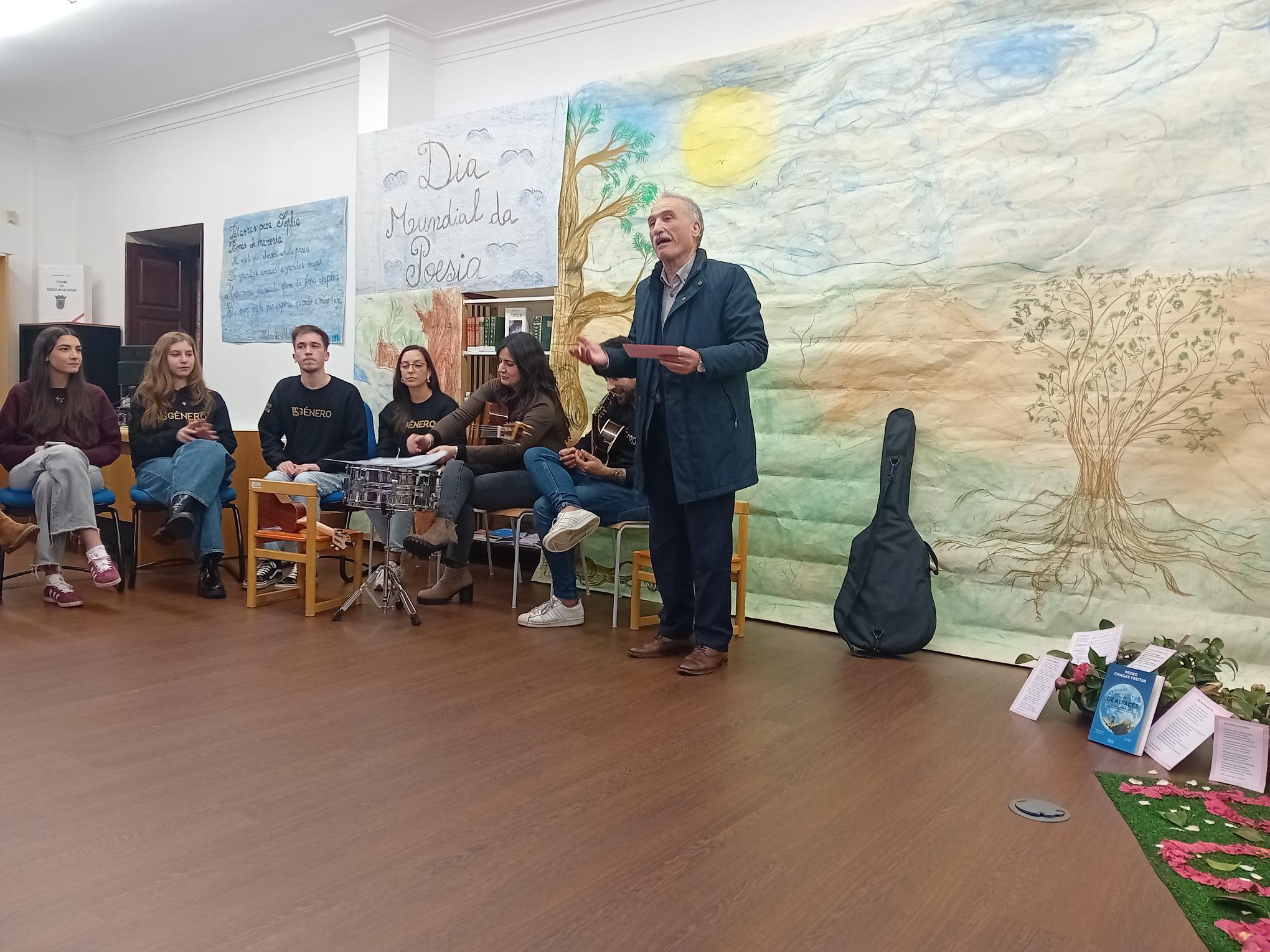 Noite de Poesia na Biblioteca Municipal de Sátão