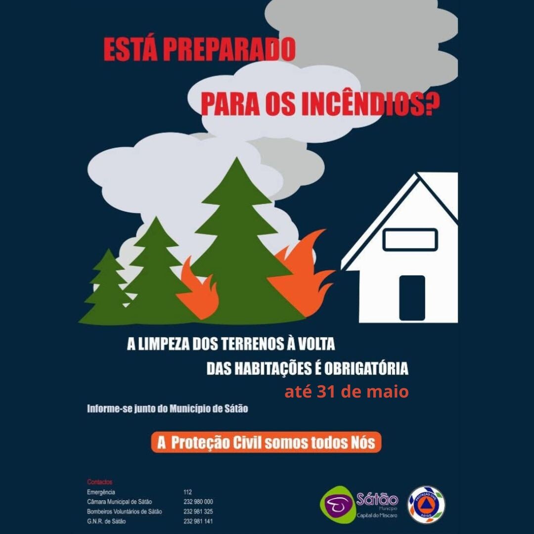 Prazo para limpeza de terrenos agrícolas e florestais prolongado até 31 de maio de 2025