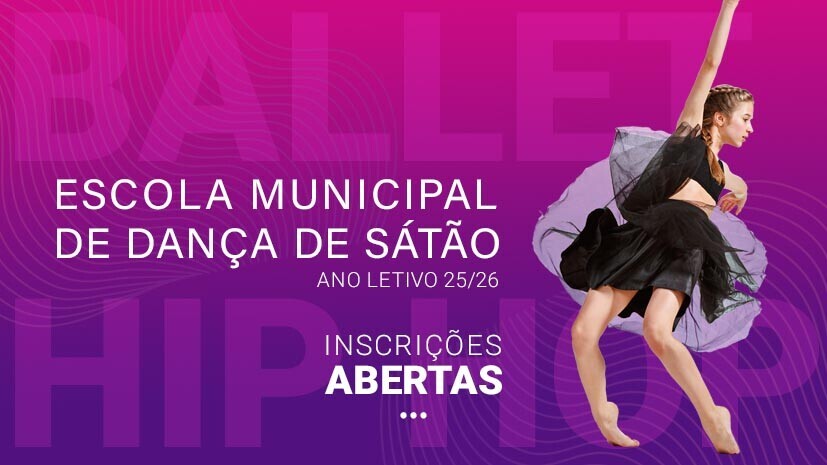 Escola Municipal de Dança com inscrições abertas