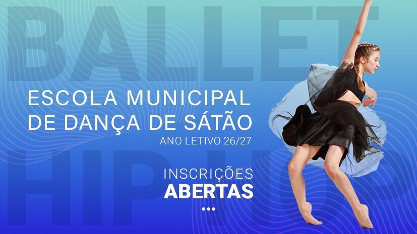 Foto informativa das inscri&ccedil;&otilde;es para as aulas de dan&ccedil;a