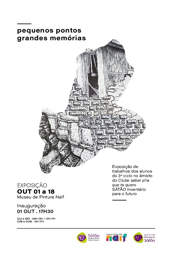 Exposi&ccedil;&atilde;o pequenos pontos grandes memorias