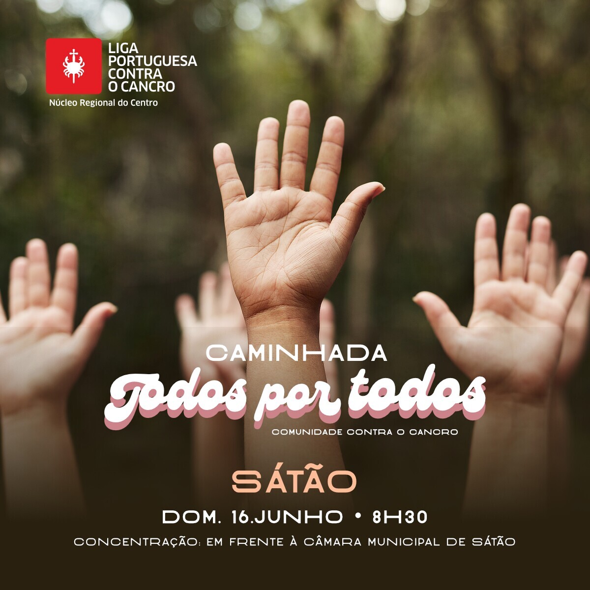 Banner Satao - caminhada