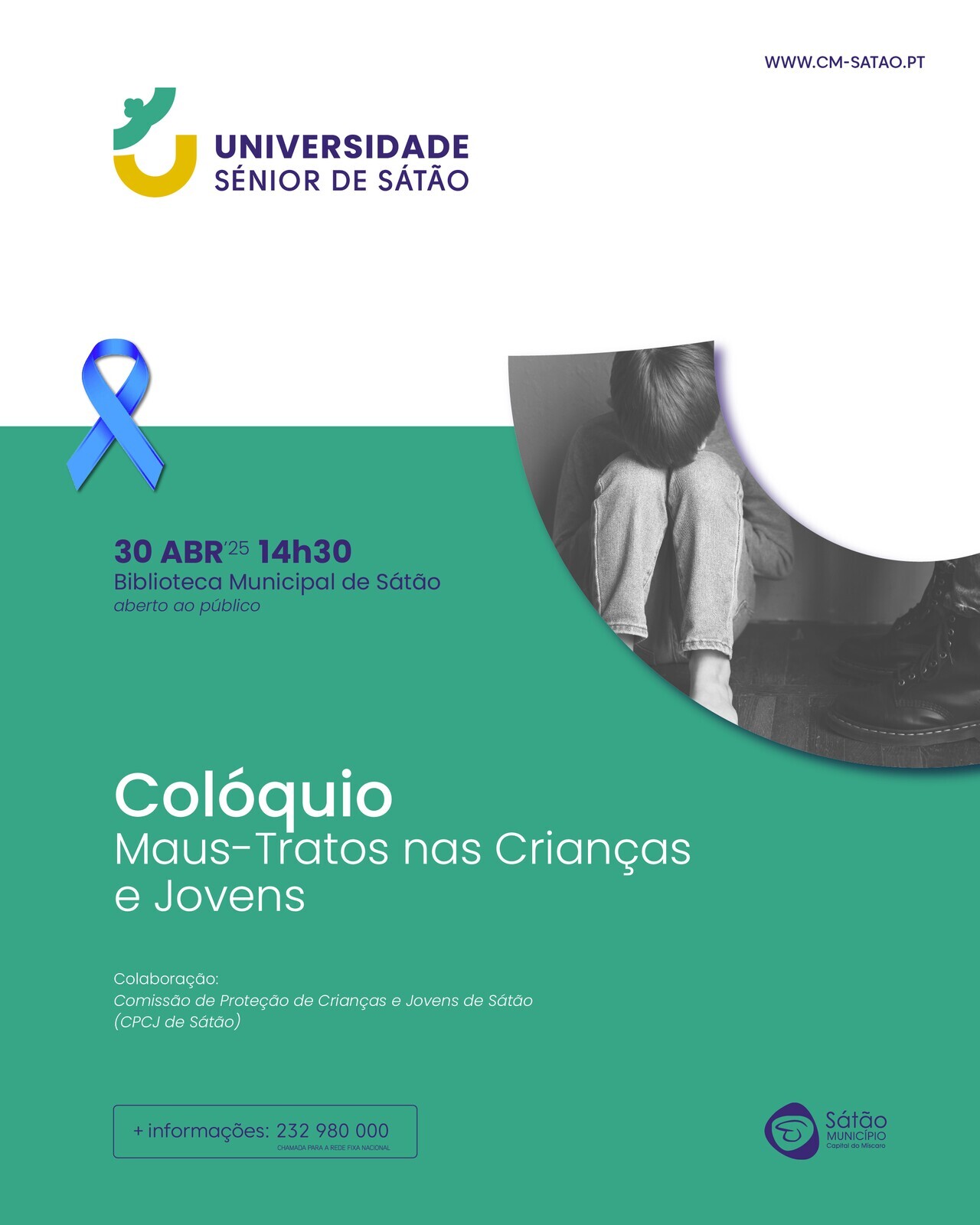 Col&oacute;quio Maus tratos na crian&ccedil;as e jovens