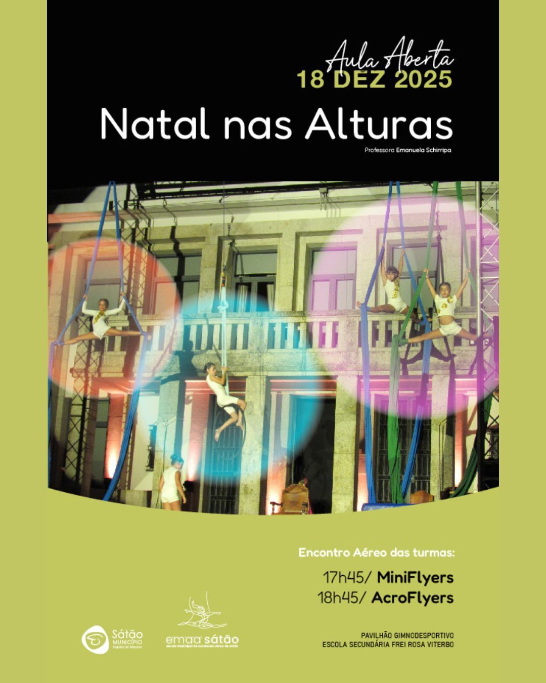 Aula Aberta - Escola de Acrobacia