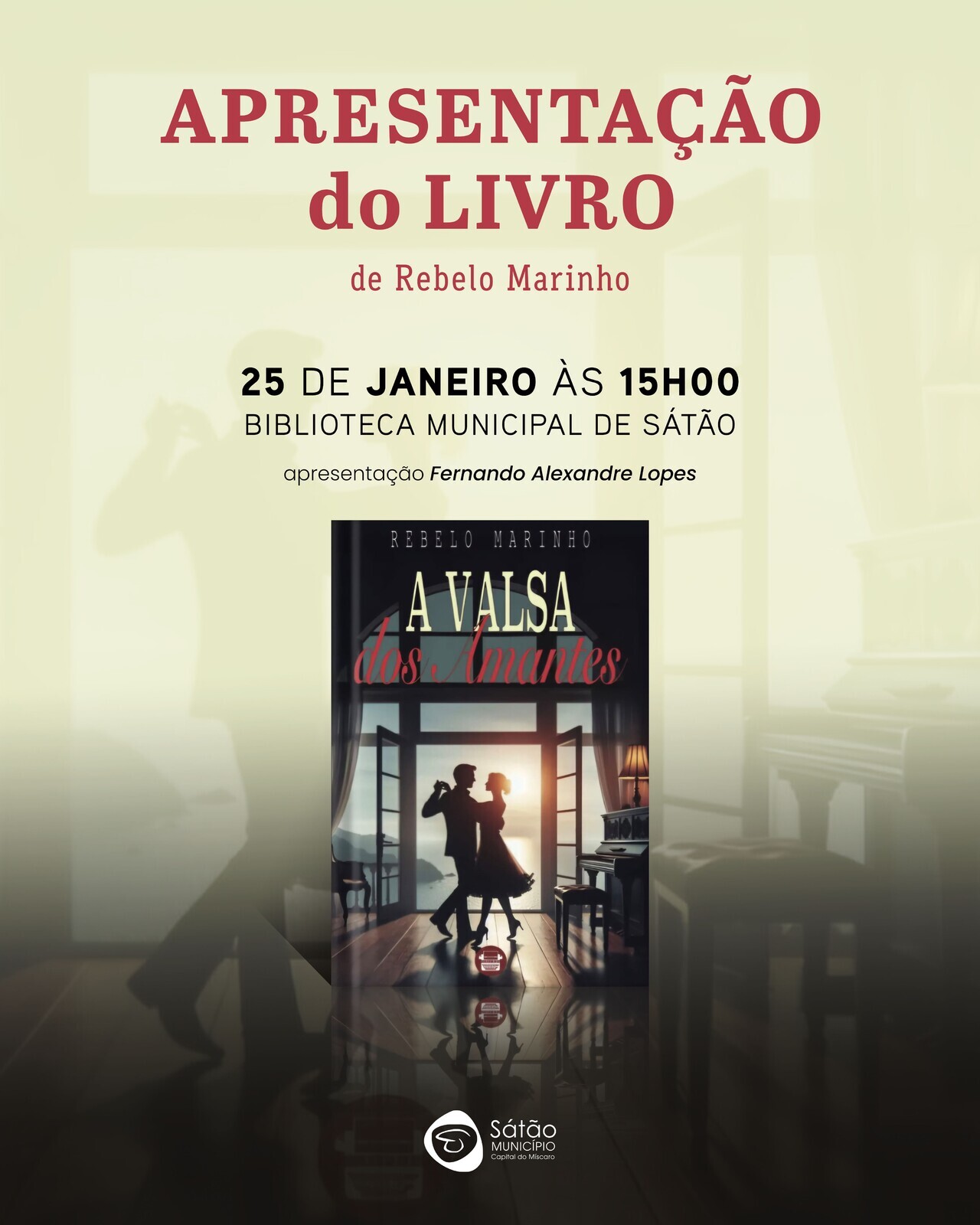 Apresenta&ccedil;&atilde;o do livro Valsa dos Amantes