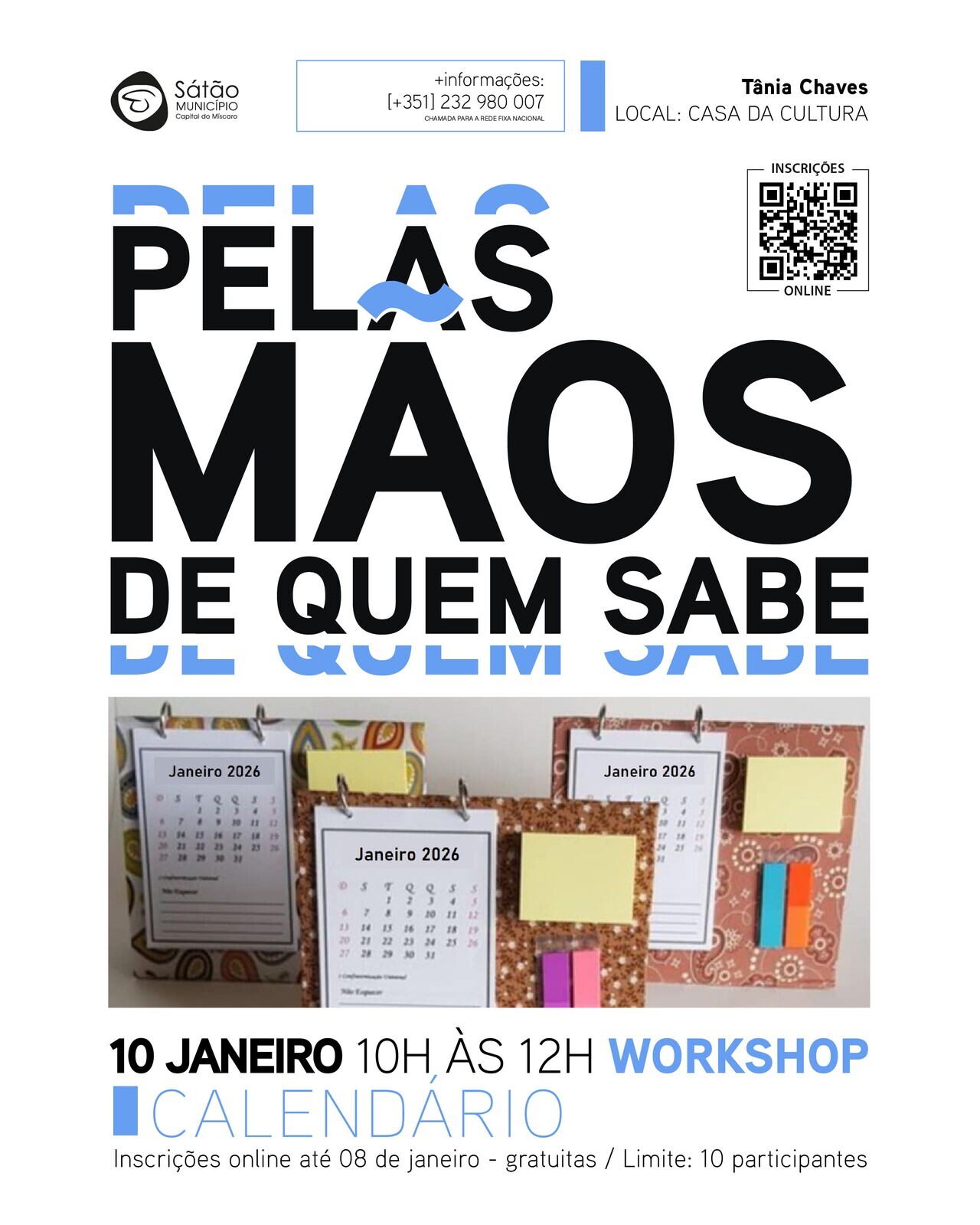 Pelas M&atilde;os de Quem Sabe - Calend&aacute;rio