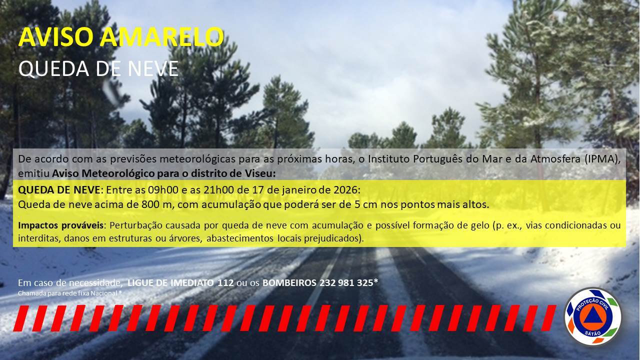 Aviso Amarelo - 16JAN2026